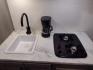 2024 WHITE/BLACK /TAN Keystone HIDEOUT 178RB 178RB (4YDTH1G14RW) , located at 17760 Hwy 62, Morris, OK, 74445, 35.609104, -95.877060 - GET IT WHILE YOU CAN! 2024 KEYSTONE HIDEOUT 178RB 20.5FT ****CLEAN TITLE**** OVERALL WITH 10FT POWER AWNING. IN THE FRONT IS THE QUEEN SIZE BED WITH STORAGE UNDER BED, OVERHEAD SHELF, AND TWO WARDROBE CLOSETS. IN THE LIVING AND KITCHEN AREA IS TWO BURNER STOVE (NO OVEN), SINGLE SINK, OVERHEAD CABINE - Photo#12