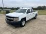 2017 White /Gray Chevrolet Silverado 1500 Work Truck Double Cab 4WD (1GCVKNEC2HZ) with an 5.3L V8 OHV 16V engine, 6A transmission, located at 17760 Hwy 62, Morris, OK, 74445, (918) 733-4887, 35.609104, -95.877060 - 2017 CHEVY SILVERADO 1500 4WD BI-FUEL SYSTEM THAT RUNS ON CNG OR GASOLINE WITH 5.3L V8 ENIGINE. IT FEATURES POWER LOCKS, POWER WINDOWS, MANUAL SEATS, LEATHER INTERIOR, CRUSIE CONTROL, TRACTION CONTROL, AM/FM RADIO, HANDS FREE CALLING, AND BACKUP CAMERA. ONLY 175,381 MILES WITH 265/70R17 TIRES. THIS - Photo#0