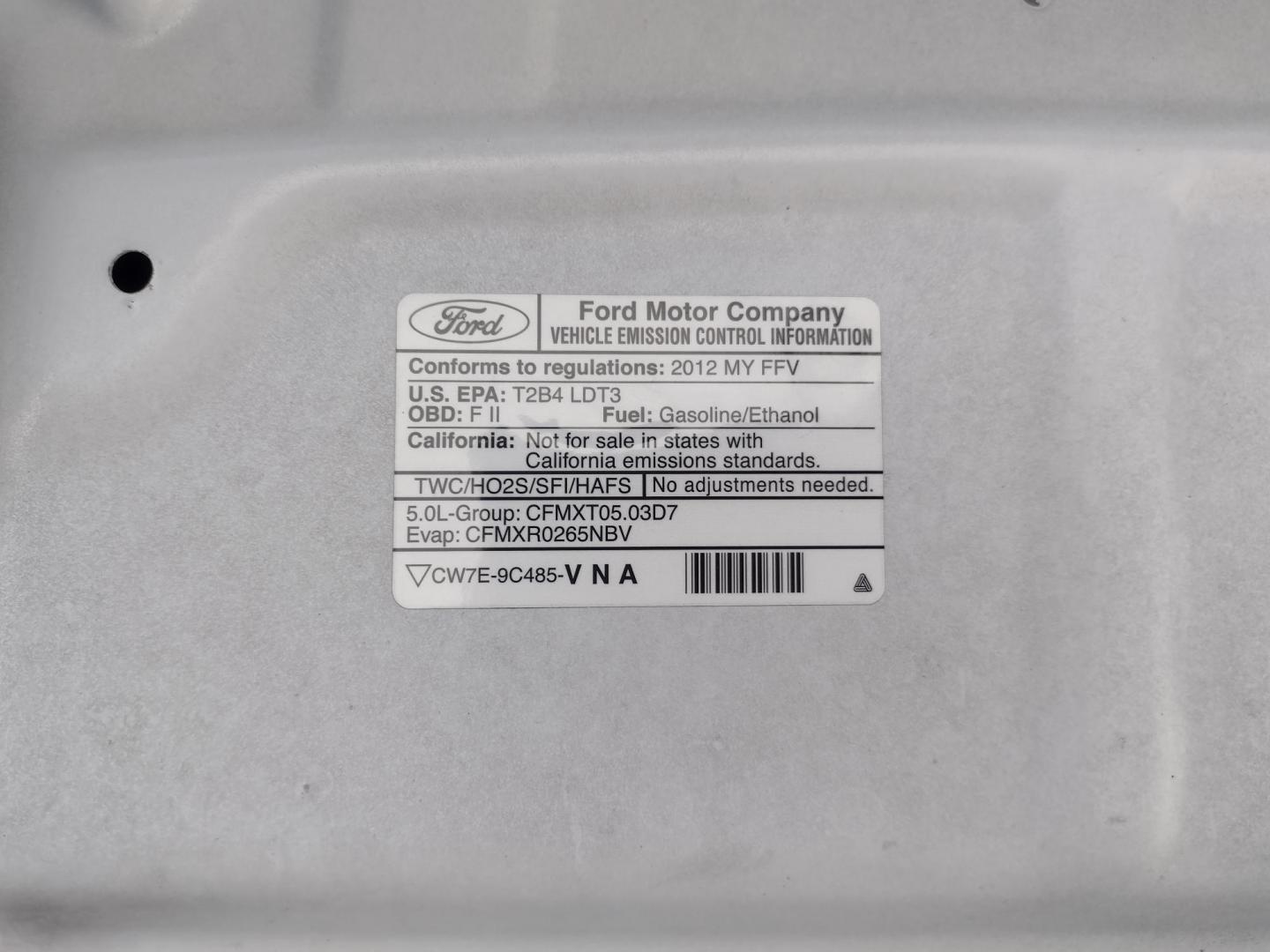 2012 White /TAN Ford F-150 LARIAT (1FTFW1CFXCF) with an 5.0L V8 engine, 6-Speed Automatic transmission, located at 17760 Hwy 62, Morris, OK, 74445, (918) 733-4887, 35.609104, -95.877060 - 2012 FORD F150 LARIAT 2WD BI-FUEL SYSTEM RUNS ON CNG (COMPRESSED NATURAL GAS) OR GASOLINE WITH 5.0L V8 ENIGNE. IT FEATURES KEYLESS ENTRY, POWER LOCKS, POWER WINDOWS, POWER MIRRORS, POWER SEATS, LEATHER INTERIOR, HEATED AND COOLED SEATS, AM/FM RADIO, NAVIGATION, CD PLAYER, HANDS FREE CALLING, DUAL CL - Photo#36