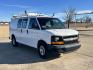 2013 White /Gray Chevrolet Express 2500 Cargo (1GCWGFCB5D1) with an 6.0L V8 OHV 16V FFV engine, 6-Speed Automatic transmission, located at 17760 Hwy 62, Morris, OK, 74445, (918) 733-4887, 35.609104, -95.877060 - 2013 CHEVROLET EXPRESS DEDICATED CNG ONLY RUNS ON COMPRESSED NATURAL GAS RWD 6.0L V8 ENGINE. FEATURING POWER LOCKS, MANUAL WINDOWS, MANUAL MIRRORS, MANUAL SEATS, AM/FM STEREO, LEATHER SEATS, BACKUP CAMERA, TRACTION CONTROL, LOCKING METAL CONSOLE, STEEL SHELVES, SPLIT SWING-OUT RIGHT DOORS, AND TOW P - Photo#2