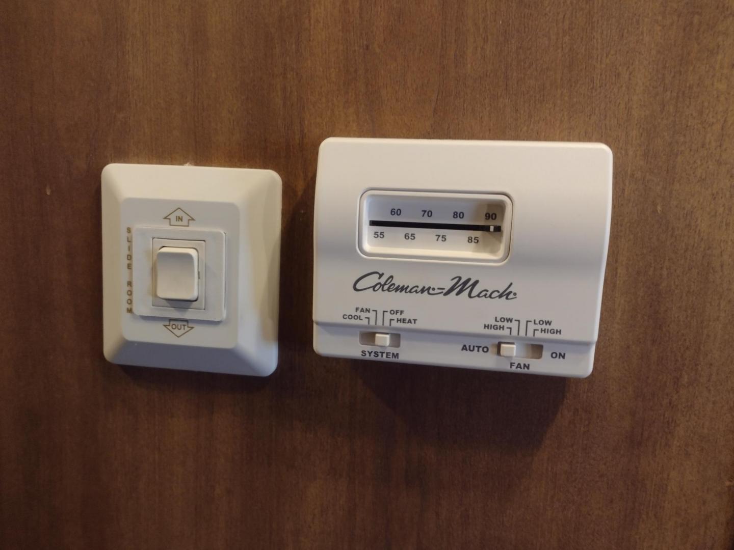 2014 Silver /Gray Forest River Catalina 39BHTS (5ZT2CA4B2ET) , located at 17760 Hwy 62, Morris, OK, 74445, 35.609104, -95.877060 - GET IT WHILE YOU CAN!!! 2014 FOREST RIVER CATALINA COACHMEN 39BHTS 41FT OVERALL WITH 21FT POWER AWNING.***REBUILT TITLE*** IN THE MASTER BEDROOM IS A QUEEN SIZE BED WITH STORAGE UNDER THE BED, OVERHEAD CABINETS, WARDROBE CABINETS, WARDROBE CLOSET, AND CEILING FAN. IN THE LIVING/KITCHEN AREA IS AN EN - Photo#56