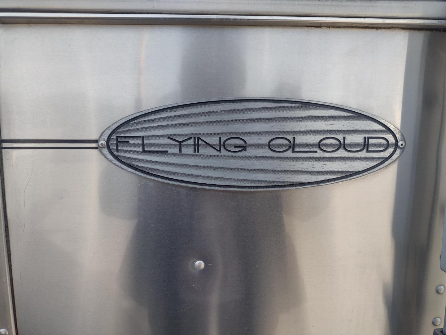 2014 Silver /TAN Airstream FLYING CLOUD 30 30 (1STJ9YP22EJ) , located at 17760 Hwy 62, Morris, OK, 74445, 35.609104, -95.877060 - HAVE YOU EVER WANTED TO BECOME PART OF THE AIRSTREAM FAMILY? WELL HERE IS YOUR CHANCE, CHECK OUT THIS 2014 AIRSTREAM FLYING CLOUD 30 31FT OVERALL WITH A 21FT MANUAL AWNING. ***REBUILT TITLE DUE TO HAIL DAMAGE*** IN THE LIVING AND KITCHEN AREA IS A LEATHER SOFA THAT FOLDS DOWN FOR ADDITIONAL SLEEPING - Photo#9