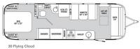 2014 Silver /TAN Airstream FLYING CLOUD 30 30 (1STJ9YP22EJ) , located at 17760 Hwy 62, Morris, OK, 74445, 35.609104, -95.877060 - HAVE YOU EVER WANTED TO BECOME PART OF THE AIRSTREAM FAMILY? WELL HERE IS YOUR CHANCE, CHECK OUT THIS 2014 AIRSTREAM FLYING CLOUD 30 31FT OVERALL WITH A 21FT MANUAL AWNING. ***REBUILT TITLE DUE TO HAIL DAMAGE*** IN THE LIVING AND KITCHEN AREA IS A LEATHER SOFA THAT FOLDS DOWN FOR ADDITIONAL SLEEPING - Photo#57
