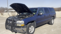 2001 BLUE /GRAY Chevrolet Suburban 1500 2WD (1GNEC16T11J) with an 5.3L V8 16V OHV engine, 4-Speed Automatic Overdrive transmission, located at 17760 Hwy 62, Morris, OK, 74445, (918) 733-4887, 35.609104, -95.877060 - 2001 CHEVY SUBURBAN 1500 2WD WITH THE 5.3L V8 ENGINE. IT FEATURES CLOTH INTERIOR, MANUAL SEATS, POWER LOCKS, POWER WINDOWS, POWER MIRRORS, AM/FM RADIO, CD PLAYER, 2ND ROW SEATING, REAR CLIMATE CONTROL, CRUISE CONTROL, AND TRAILER HITCH. FIRESTONE LT245/75R16 AND HAS 82,891 MILES. HAS CLEAN TITLE. WE - Photo#24