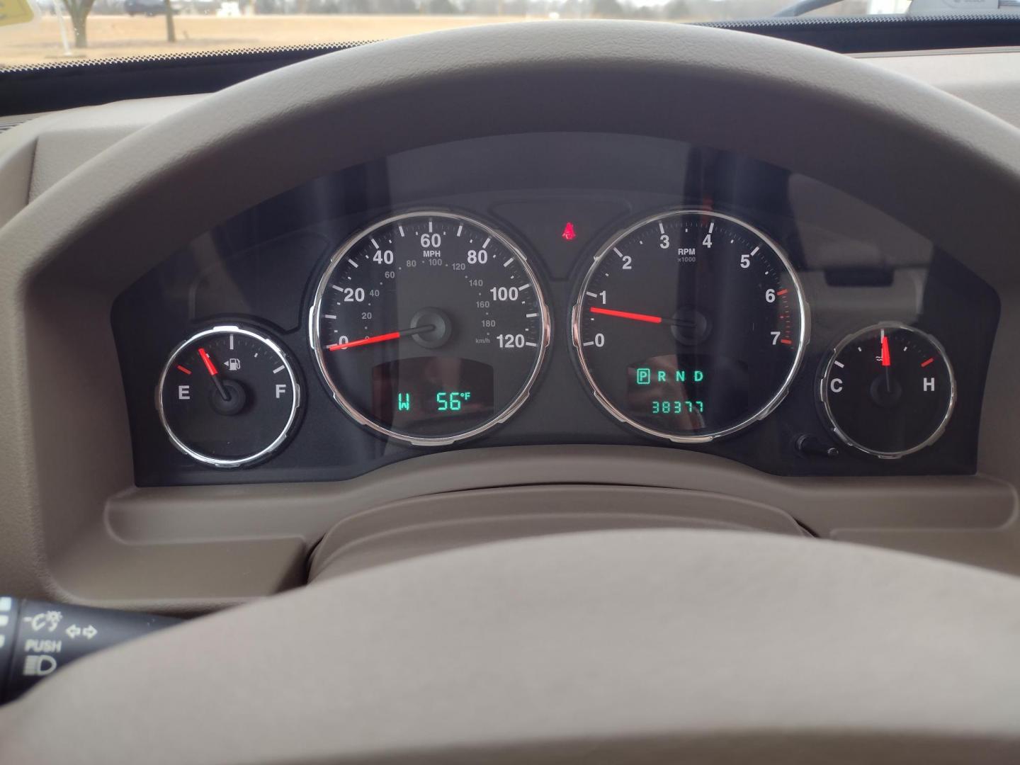 2009 Silver /TAN Jeep Liberty Sport 4WD (1J8GN28K99W) with an 3.7L V6 SOHC 12V engine, 4-Speed Automatic Overdrive transmission, located at 17760 Hwy 62, Morris, OK, 74445, (918) 733-4887, 35.609104, -95.877060 - Photo#11