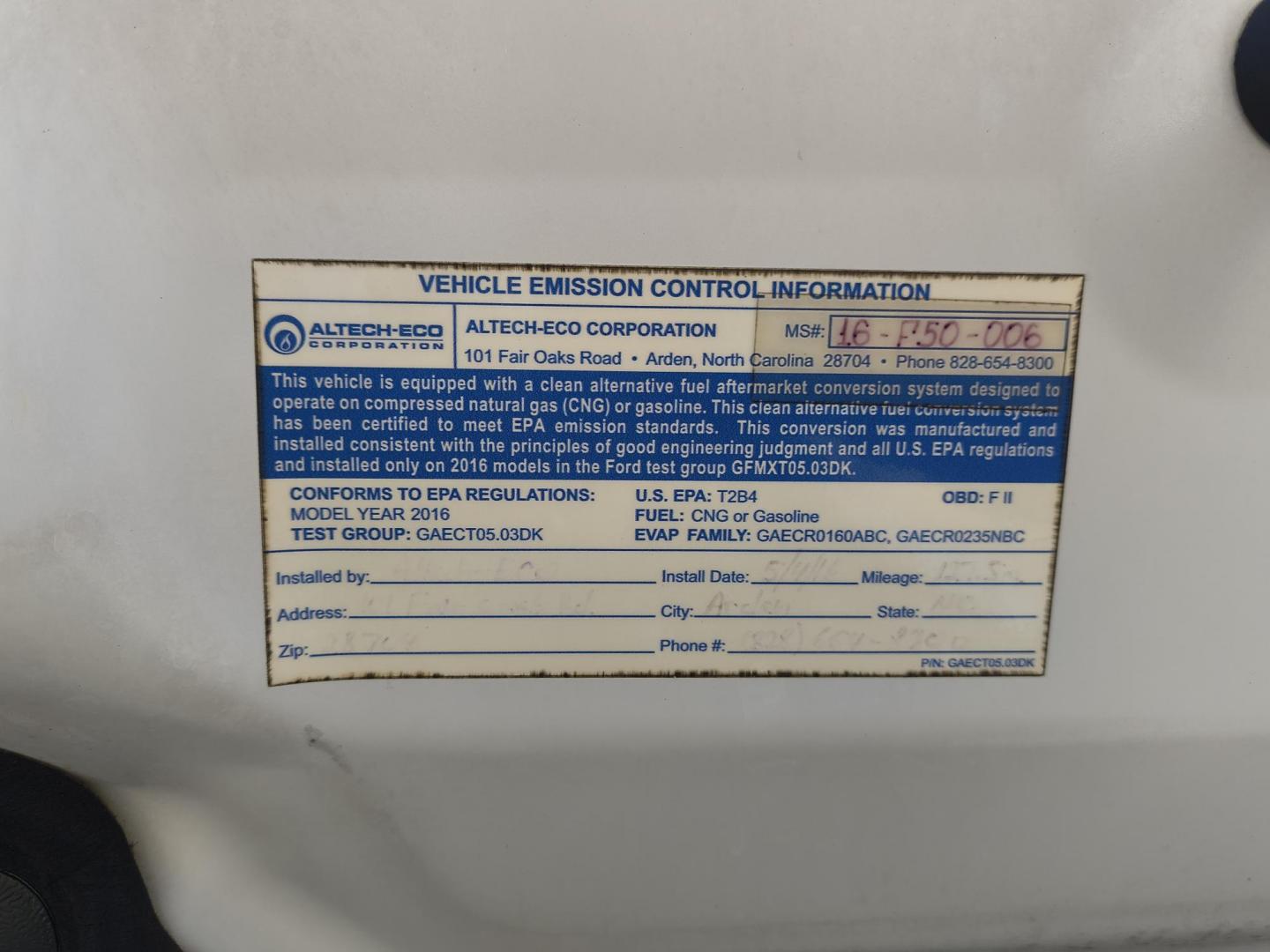 2016 White /GRAY Ford F-150 XL (1FTFX1EF1GK) with an 5.0L V8 engine, 6A transmission, located at 17760 Hwy 62, Morris, OK, 74445, (918) 733-4887, 35.609104, -95.877060 - 2016 FORD F-150 4WD HAS THE 5.0L V8 ENGINE BI-FUEL SYSTEM RUNS ON CNG OR GASOLINE. IT FEATURES KEYLESS REMOTE ENTRY, MANUAL LEATHER SEATS, POWER LOCKS, POWER WINDOWS, POWER MIRROR, AM/FM STEREO, CD PLAYER, USB PORT, CRUISE CONTROL, TRACTION CONTROL, MULTI-FUNCTIONING STEERING WHEEL CONTROLS, TRAIL - Photo#29