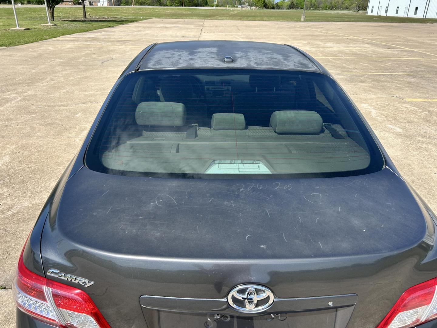 2011 Silver /GRAY Toyota Camry LE (4T4BF3EK2BR) with an 2.5L L4 DOHC 16V engine, 6-Speed Automatic transmission, located at 17760 Hwy 62, Morris, OK, 74445, (918) 733-4887, 35.609104, -95.877060 - 2011 TOYOTA CAMRY LE WITH 2.5L 4 CYLINDER ENGINE. THIS FEATURES KEYLESS ENTRY, CLOTH INTERIOR, POWER DRIVER SEAT, MANUAL PASSENGER SEAT, POWER WINDOWS, POWER LOCKS, AM/FM RADIO, CD PLAYER, AUXILIARY PORT, CRUISE CONTROL, AND TRACTION CONTROL. ONLY HAS 143,089 MILES AND BLACK HAWK 215/60R16 TIRES. - Photo#26