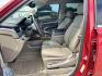 2015 RED /TAN Chevrolet Suburban LT 1500 2WD (1GNSCJKC1FR) with an 5.3L V8 OHV 16V engine, 6-Speed Automatic transmission, located at 17760 Hwy 62, Morris, OK, 74445, (918) 733-4887, 35.609104, -95.877060 - 2015 CHEVY SUBURBAN HAS A 5.3L V8 ENGINE AND IS RWD. POWER LOCKS, POWER WINDOWS, POWER SEATS. PUSH BUTTON START, KEYLESS ENTRY. AM/FM STEREO, SATALITE RADIO, CD PLAYER. EQUIPPED WITH NICE LEATHER SEATS, DUAL AIR, BLUETOOTH, CRUISE CONTROL. HEATED SEATS FRONT AND REAR, ALSO A HEATED STEERING WHEEL - Photo#9