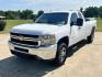 2013 White /Gray Chevrolet Silverado 2500HD (1GC2CVCB9DZ) with an 6.0L V8 OHV 16V CNG engine, 6-Speed Automatic transmission, located at 17760 Hwy 62, Morris, OK, 74445, (918) 733-4887, 35.609104, -95.877060 - 2013 CHEVY SILVERADO 2500 HD 2WD BI-FUEL SYSTEM RUNS ON CNG OR GASOLINE WITH THE 6.0L V8 ENGINE. IT FEATURES MANUAL SEATS, LEATHER INTERIOR, POWER LOCKS, MANUAL WINDOWS, AM/FM RADIO, CRUSIE CONTROL, TRACTION CONTROL, TAILER BRAKES, SAFETY LIGHT, BED LINER, AND RKI TOOL BOXES. ONLY 183,716 MILES WI - Photo#0