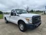 2013 White /GRAY Ford F-250 SD XL 2WD (1FTBF2A69DE) with an 6.2L V8 OHV 16V engine, 6-Speed Automatic transmission, located at 17760 Hwy 62, Morris, OK, 74445, (918) 733-4887, 35.609104, -95.877060 - 2013 F250 2WD SUPER DUTY HAS THE 6.2L V8 ENGINE. THIS IS A DEDICATED CNG ONLY RUNS ON COMPRESSED NATURAL GAS. ***CLEAN TITLE*** THIS FEATURES LEATHER SEATS, MANUAL SEATS, MANUAL WINDOWS, MANUAL LOCKS, MANUAL MIRRORS, AM FM RADIO, METAL CONSOLE, CRUISE CONTROL, TRACTION CONTROL, TRAILER BRAKES, TRAIL - Photo#3
