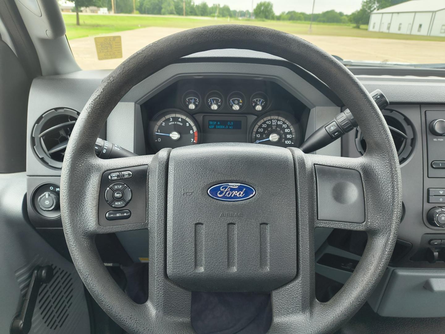 2013 White /GRAY Ford F-250 SD XL 2WD (1FTBF2A69DE) with an 6.2L V8 OHV 16V engine, 6-Speed Automatic transmission, located at 17760 Hwy 62, Morris, OK, 74445, (918) 733-4887, 35.609104, -95.877060 - 2013 F250 2WD SUPER DUTY HAS THE 6.2L V8 ENGINE. THIS IS A DEDICATED CNG ONLY RUNS ON COMPRESSED NATURAL GAS. ***CLEAN TITLE*** THIS FEATURES LEATHER SEATS, MANUAL SEATS, MANUAL WINDOWS, MANUAL LOCKS, MANUAL MIRRORS, AM FM RADIO, METAL CONSOLE, CRUISE CONTROL, TRACTION CONTROL, TRAILER BRAKES, TRAIL - Photo#11