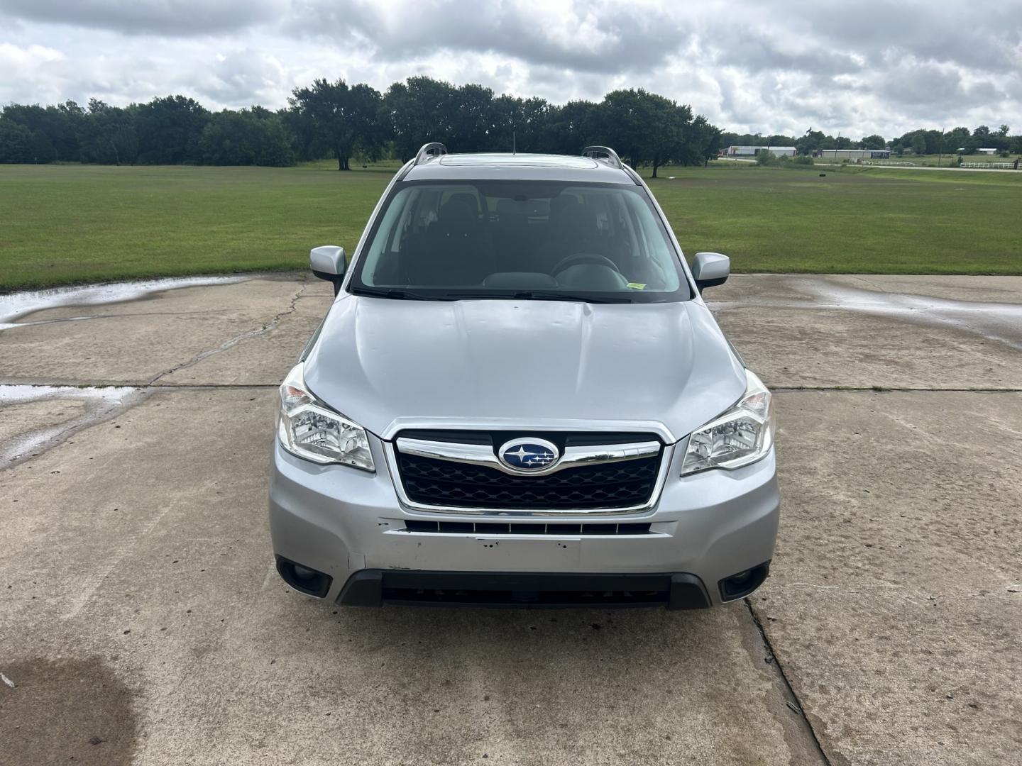 2015 Silver /BLACK Subaru Forester (JF2SJADC9FH) with an 2.5L H4 SOHC 16V engine, 6-Speed Automatic transmission, located at 17760 Hwy 62, Morris, OK, 74445, (918) 733-4887, 35.609104, -95.877060 - 2015 SUBARU FORESTER AWD WITH THE 2.5L ENGINE. IT FEATURES CLOTH INTERIOR, POWER AND HEATED SEATS, POWER WINDOWS, POWER LOCKS, POWER MIRRORS, MULTI STEERING CONTROLS, CRUISE CONTROL, HANDS FREE CALLING, AM/FM RADIO, CD PLAYER, AUXILARY PORT, BACKUP CAMERA, BACK SEATS THAT FOLD FOR CARGO SPACE, AND - Photo#1