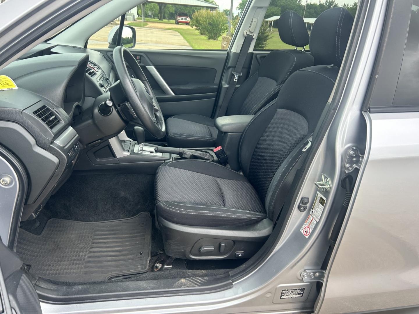 2015 Silver /BLACK Subaru Forester (JF2SJADC9FH) with an 2.5L H4 SOHC 16V engine, 6-Speed Automatic transmission, located at 17760 Hwy 62, Morris, OK, 74445, (918) 733-4887, 35.609104, -95.877060 - 2015 SUBARU FORESTER AWD WITH THE 2.5L ENGINE. IT FEATURES CLOTH INTERIOR, POWER AND HEATED SEATS, POWER WINDOWS, POWER LOCKS, POWER MIRRORS, MULTI STEERING CONTROLS, CRUISE CONTROL, HANDS FREE CALLING, AM/FM RADIO, CD PLAYER, AUXILARY PORT, BACKUP CAMERA, BACK SEATS THAT FOLD FOR CARGO SPACE, AND - Photo#8