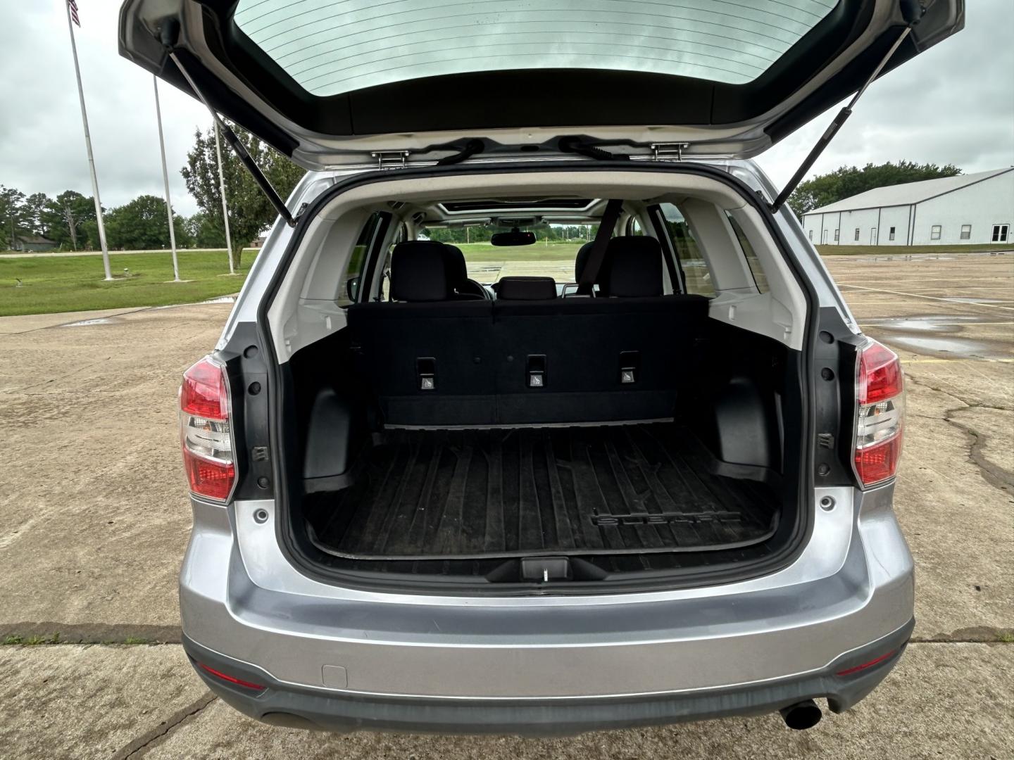 2015 Silver /BLACK Subaru Forester (JF2SJADC9FH) with an 2.5L H4 SOHC 16V engine, 6-Speed Automatic transmission, located at 17760 Hwy 62, Morris, OK, 74445, (918) 733-4887, 35.609104, -95.877060 - 2015 SUBARU FORESTER AWD WITH THE 2.5L ENGINE. IT FEATURES CLOTH INTERIOR, POWER AND HEATED SEATS, POWER WINDOWS, POWER LOCKS, POWER MIRRORS, MULTI STEERING CONTROLS, CRUISE CONTROL, HANDS FREE CALLING, AM/FM RADIO, CD PLAYER, AUXILARY PORT, BACKUP CAMERA, BACK SEATS THAT FOLD FOR CARGO SPACE, AND - Photo#17