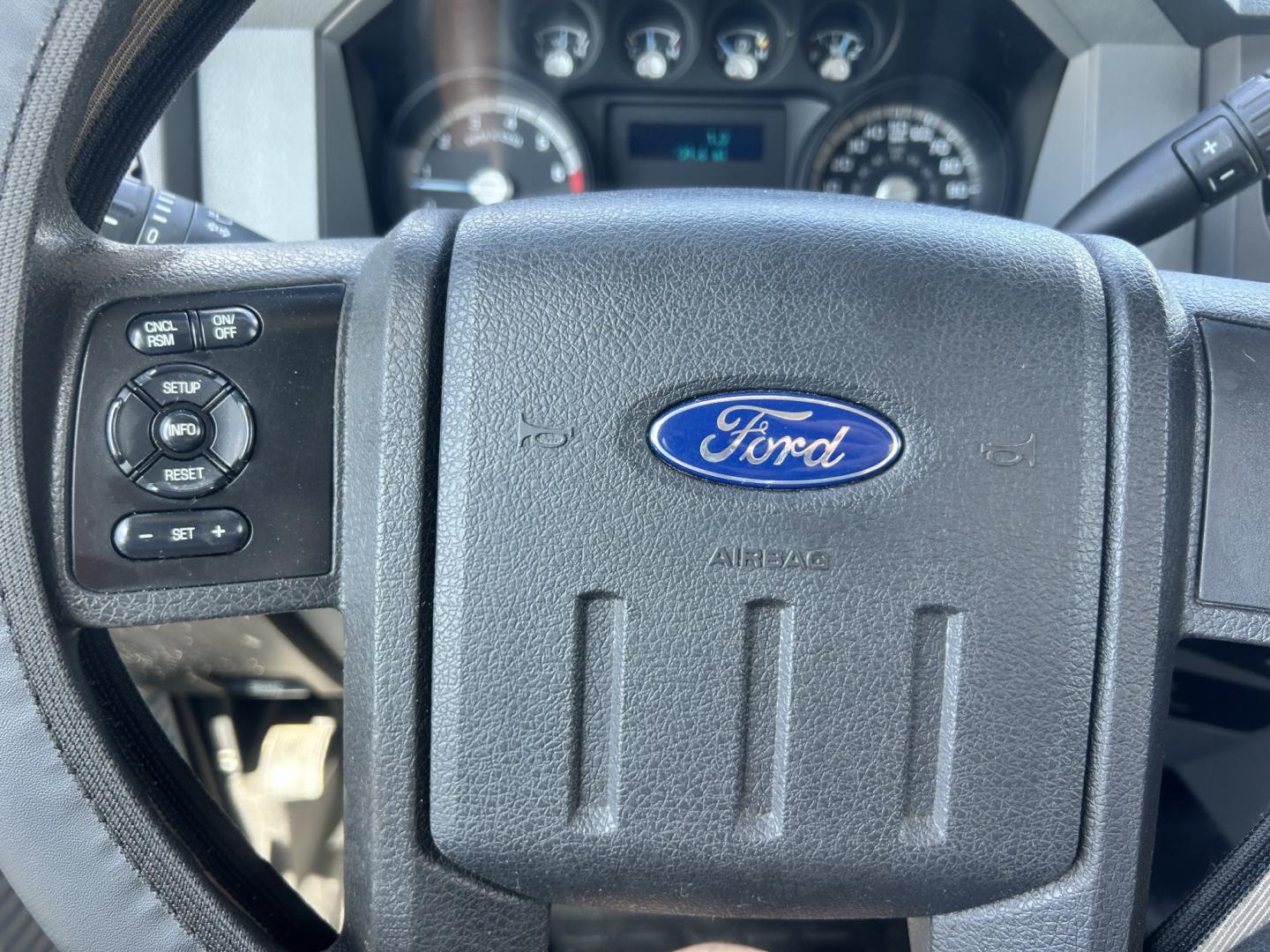 2013 White /GRAY Ford F-350 SD (1FDRF3A67DE) with an 6.2L V8 OHV 16V engine, 6-Speed Automatic transmission, located at 17760 Hwy 62, Morris, OK, 74445, (918) 733-4887, 35.609104, -95.877060 - 2013 FORD F-350 6.2 V8 RWD DEDICATED CNG ONLY RUNS ON COMPRESSED NATURAL GAS AND DOES NOT RUN ON GASOLINE. FEATURES MANUAL SEATS, MANUAL LOCKS, MANUAL WINDOWS, MANUAL MIRRORS, AM/FM STEREO, VINYL SEATS, CRUISE CONTROL, TRACTION CONTROL, FACTORY-EQUIPT TRAILER BREAKS, POWER CONVERTER, GASOLINE CUMMIN- Photo#13
