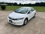 2012 White /GRAY Honda Civic (19XFB5F58CE) with an 1.8L L4 SOHC 16V CNG engine, 5-Speed Automatic transmission, located at 17760 Hwy 62, Morris, OK, 74445, (918) 733-4887, 35.609104, -95.877060 - 2012 HONDA CIVIC DEDICATED CNG (RUNS ONLY ON COMPRESSED NATURAL GAS) HAS A 1.8L 4 CYLINDER ENGINE AND IS 2WD. FEATURES MANUAL SEATS, POWER LOCKS, POWER MIRRORS, POWER WINDOWS. HAS AM/FM RADIO, CD PLAYER, AUX PORT, CRUISE CONTROL, MULTI-FUNCTION STEERING WHEEL CONTROL, HANDS FREE CALLING, AND TRACTIO- Photo#0