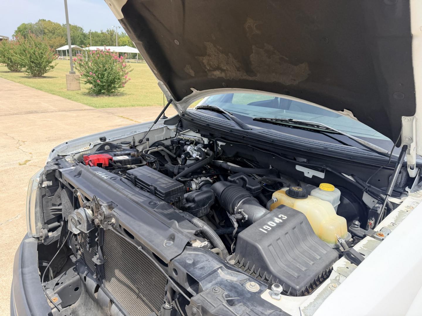 2014 White /Gray Ford F-150 XL (1FTEW1CM2EK) with an 3.7L V6 DOHC 24V engine, 6A transmission, located at 17760 Hwy 62, Morris, OK, 74445, (918) 733-4887, 35.609104, -95.877060 - 2014 FORD F-150 4WD HAS THE 3.7L V6 ENIGINE. DEDICATED CNG ONLY RUNS ON COMPRESSED NATURAL GAS. FEATURES KEYLESS REMOTE ENTRY, VINYL MANUAL SEATS, POWER LOCKS, POWER WINDOWS, AM/FM STEREO, CRUISE CONTROL, TRACTION CONTROL, AND BEDCOVER. HAS 145,653 MILES WITH 255/65R17 TIRES. ***CLEAN TITLE*** AND- Photo#16