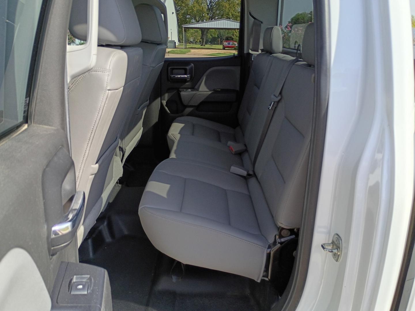 2017 White /Gray Chevrolet Silverado 1500 Work Truck Double Cab 4WD (1GCVKNEC8HZ) with an 5.3L V8 OHV 16V engine, 6A transmission, located at 17760 Hwy 62, Morris, OK, 74445, (918) 733-4887, 35.609104, -95.877060 - 2017 CHEVY SILVERADO 1500 4WD ***CLEAN TITLE*** BI-FUEL SYSTEM RUNS ON CNG OR GASOLINE WITH THE 5.3L V8 ENGINE. IT FEATURES MANUAL SEATS, VINLY INTERIOR, POWER LOCKS, POWER WINDOWS, AM/FM RADIO, BACKUP CAMERA, CRUSIE CONTROL, TRACTION CONTROL, WEATHER GUARD SIDE TOOL BOXES, AND SAFETY LIGHT. ONLY 15- Photo#17
