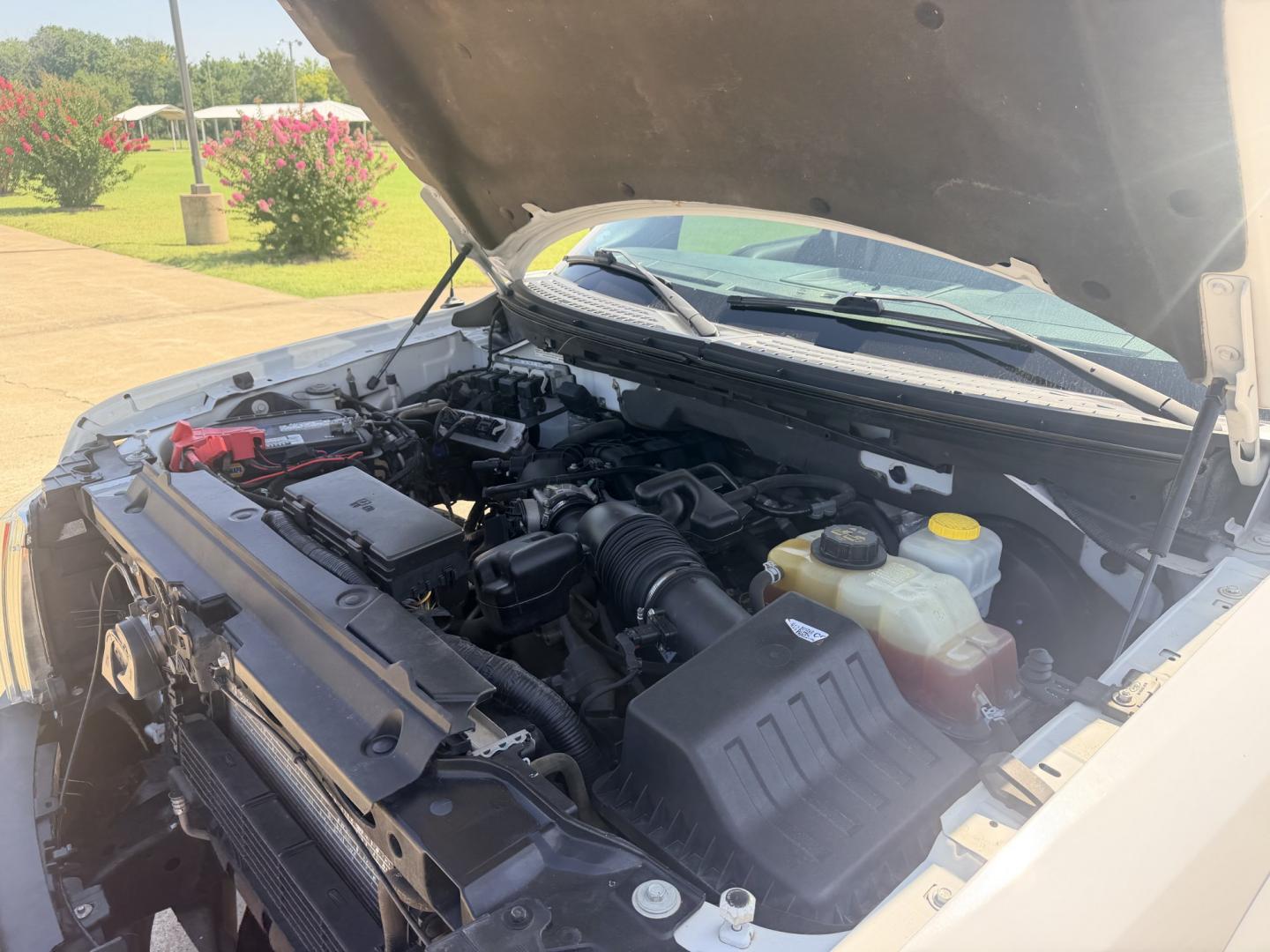 2014 White /GRAY Ford F-150 XL (1FTEX1CM6EK) with an 3.7L V6 DOHC 24V engine, 6A transmission, located at 17760 Hwy 62, Morris, OK, 74445, (918) 733-4887, 35.609104, -95.877060 - 2014 FORD F-150 2WD 3.7L V6 BI-FUEL SYSTEM RUNS ON CNG OR GASOLINE. FEATURES KEYLESS REMOTE ENTRY, POWER LOCKS, POWER WINDOWS, MANUAL SEATS, CLOTH INTERIOR, AM/FM STEREO, SIRIUS XM STEREO, CD PLAYER, AUXILLARY PORT, CRUISE CONTROL, TRACTION CONTROL, AND MULTI-FUNCTIONING STEERING WHEEL CONTROLS, AND- Photo#20
