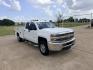 2016 White /Gray Chevrolet Silverado 2500HD Work Truck Double Cab 2WD (1GC2CUEG6GZ) with an 6.0L V8 OHV 16V FFV engine, 6A transmission, located at 17760 Hwy 62, Morris, OK, 74445, (918) 733-4887, 35.609104, -95.877060 - 2016 CHEVY SILVERADO 2500 HD 2WD BI-FUEL SYSTEM THAT RUNS ON CNG OR GASOLINE WITH 6.0L V8 ENIGINE. IT FEATURES POWER LOCKS, POWER WINDOWS, MANUAL SEATS, CLOTH INTERIOR, CRUSIE CONTROL, TRACTION CONTROL, BACKUP CAMERA, AM/FM RADIO, NO BACK SEAT HAS OPEN TOOL BOX, PIPE VISE, AND TOOL BED. ONLY 173,105- Photo#3
