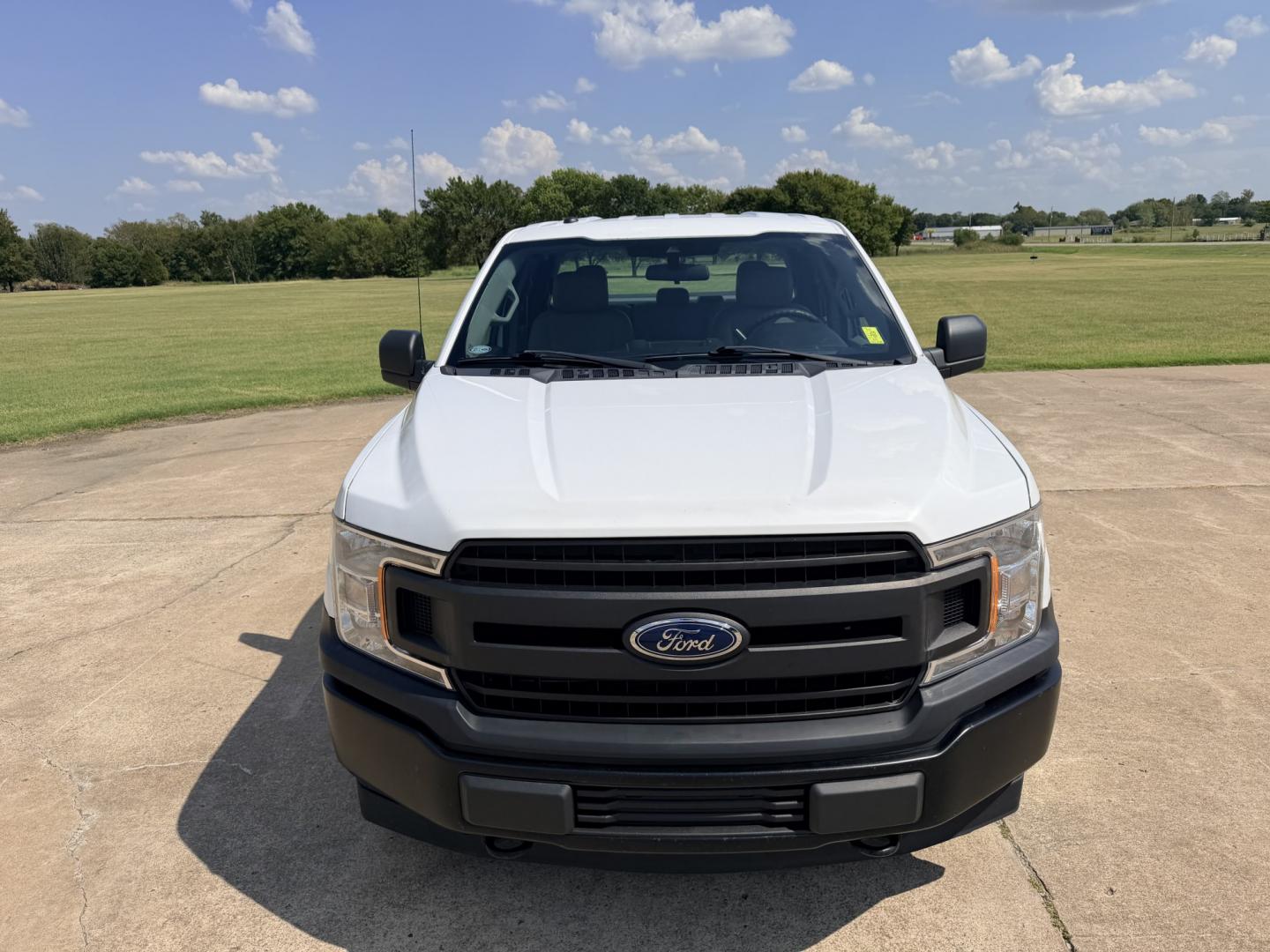 2019 White /Gray Ford F-150 (1FTFX1E54KK) with an 5.0L V8 OHV 16V engine, 6A transmission, located at 17760 Hwy 62, Morris, OK, 74445, (918) 733-4887, 35.609104, -95.877060 - 2019 FORD F150 HAS A 5.0L V8 ENGINE AND IS 4WD. FEATURES KEYLESS ENTERY, LEATHER INTERIOR, POWER WINDOWS, POWER LOCKS, POWER MIRRORS, AM/FM RADIO, HANDS FREE CALLING, A/C, TRACTION CONTROL,USB PORT, BACKUP CAMERA, BED COVER, AND BED LINER. EQUIPPED WITH A BI-FUEL CNG FUEL SYSTEM. IT RUNS ON COMPRESS- Photo#1