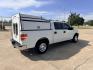 2014 White /Gray Ford F-150 (1FTEW1CMXEK) with an 3.7L V6 DOHC 24V engine, 6A transmission, located at 17760 Hwy 62, Morris, OK, 74445, (918) 733-4887, 35.609104, -95.877060 - 2014 FORD F-150 2WD HAS THE 3.7L V6 ENIGINE BI-FUEL SYSTEM RUNS ON CNG OR GASOLINE. FEATURES KEYLESS REMOTE ENTRY, CLOTH MANUAL SEATS, POWER LOCKS, POWER WINDOWS, AM/FM STEREO, SIRIUS XM STEREO, CD PLAYER, AUXILLARY PORT, USB PORT, CRUISE CONTROL, TRACTION CONTROL, AND HAS WORK CAMPER SHELL WITH SID- Photo#4