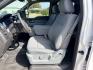 2014 White /Gray Ford F-150 (1FTEW1CMXEK) with an 3.7L V6 DOHC 24V engine, 6A transmission, located at 17760 Hwy 62, Morris, OK, 74445, (918) 733-4887, 35.609104, -95.877060 - 2014 FORD F-150 2WD HAS THE 3.7L V6 ENIGINE BI-FUEL SYSTEM RUNS ON CNG OR GASOLINE. FEATURES KEYLESS REMOTE ENTRY, CLOTH MANUAL SEATS, POWER LOCKS, POWER WINDOWS, AM/FM STEREO, SIRIUS XM STEREO, CD PLAYER, AUXILLARY PORT, USB PORT, CRUISE CONTROL, TRACTION CONTROL, AND HAS WORK CAMPER SHELL WITH SID- Photo#8