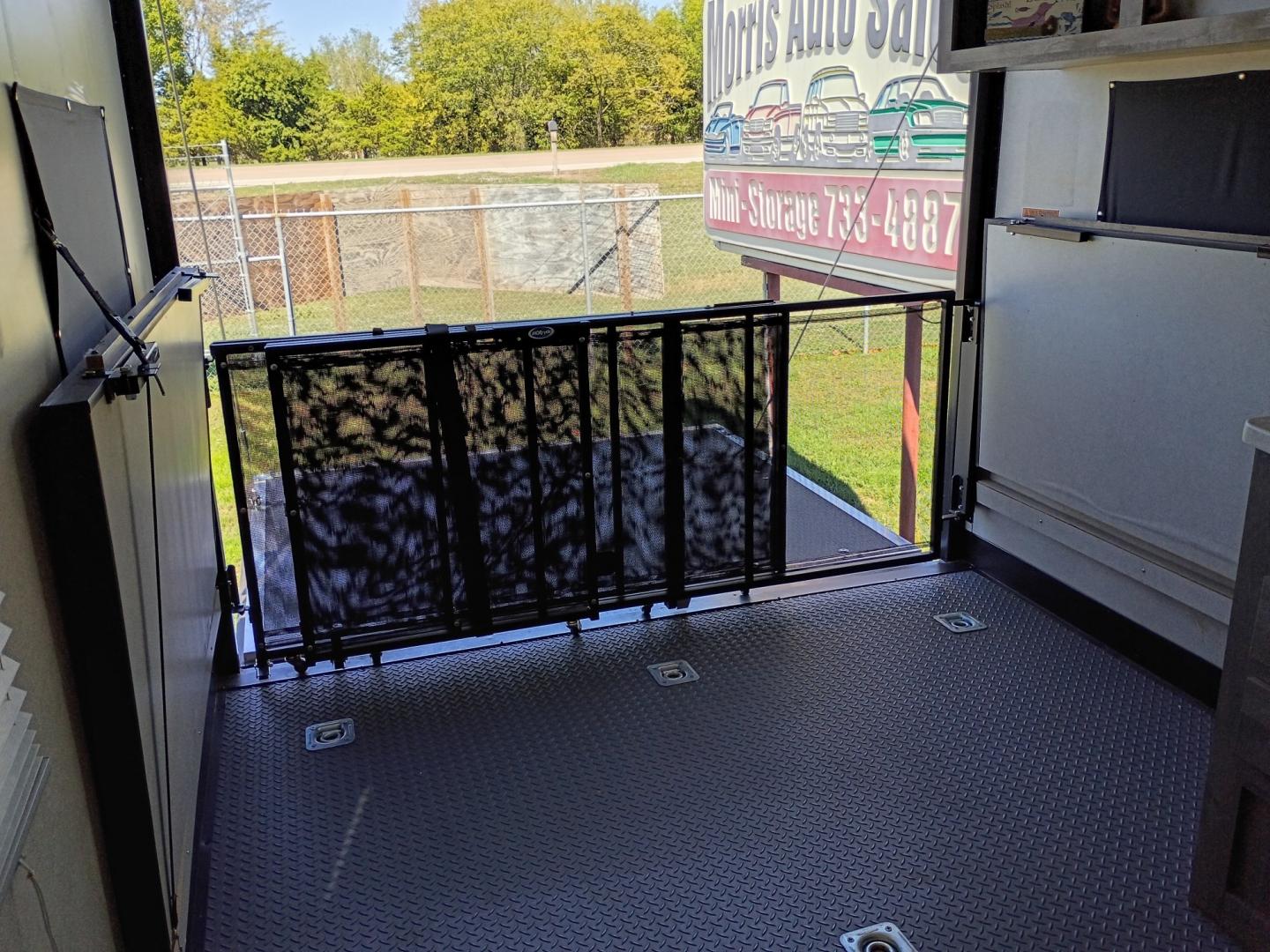 2021 Silver /TAN Forest River XLR Toy Hauler 25LRLE (5ZT2XLPB0MZ) , located at 17760 Hwy 62, Morris, OK, 74445, 35.609104, -95.877060- Photo#42