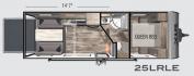 2021 Silver /TAN Forest River XLR Toy Hauler 25LRLE (5ZT2XLPB0MZ) , located at 17760 Hwy 62, Morris, OK, 74445, 35.609104, -95.877060- Photo#54