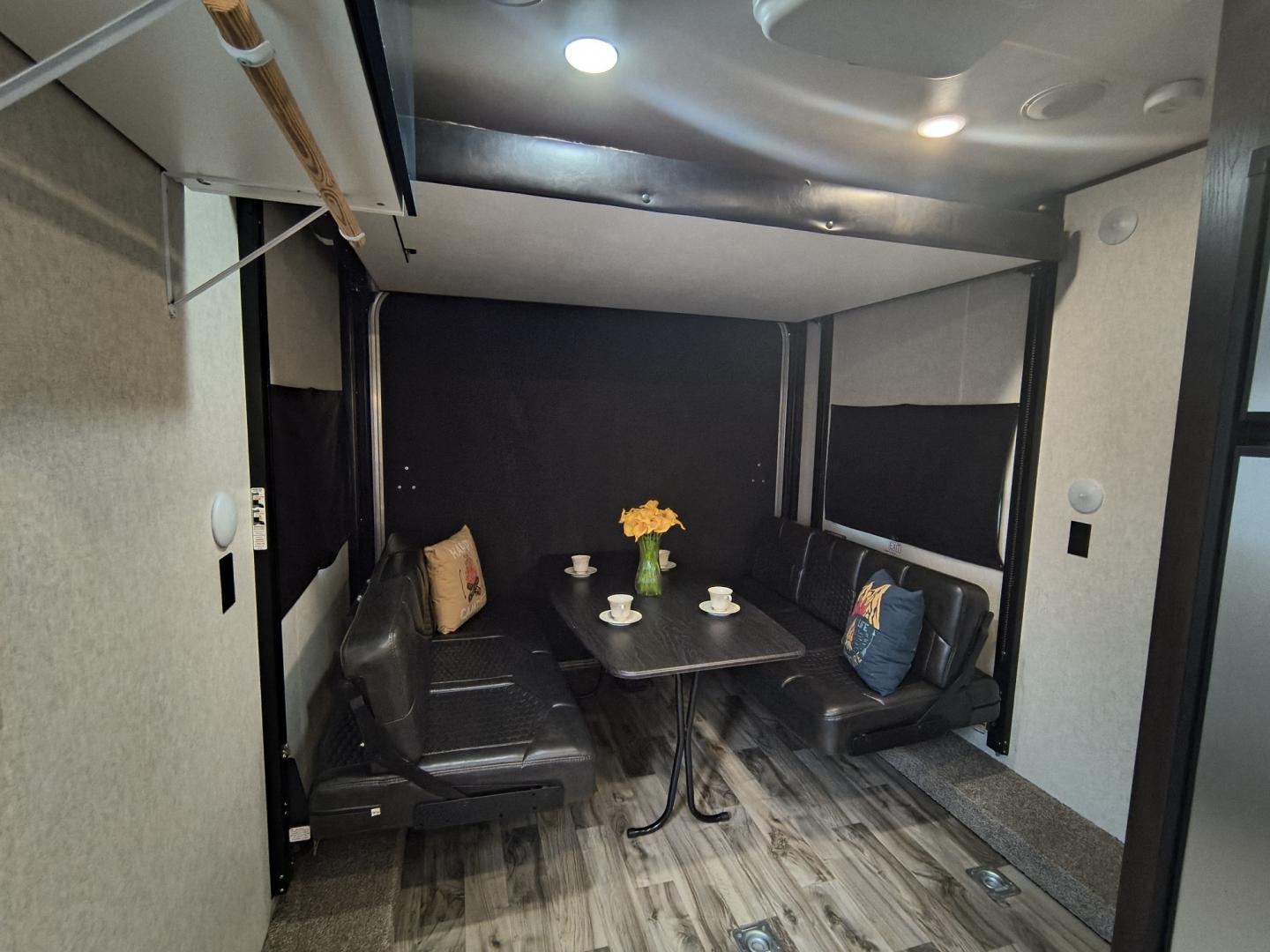 2020 White /BROWN Jayco OCTANE SL 161 161 (1UJBJSBJ7L1) , located at 17760 Hwy 62, Morris, OK, 74445, 35.609104, -95.877060 - READY FOR YOUR NEXT GETAWAY? CHECK OUT THIS 2020 JAYCO OCTANE SL 161 12FT OVERALL TOY HAULER! WHETHER YOU'RE HEADING OUT FOR A WEEKEND OF ATV RIDING, DIRT BIKING, OR RELAXING AT YOUR FAVORITE CAMPGROUND, THIS VERSATILE TOY HAULER LETS YOU BRING THE FUN WITH YOU. ENJOY THE FREEDOM OF THE OPEN ROAD AN- Photo#9