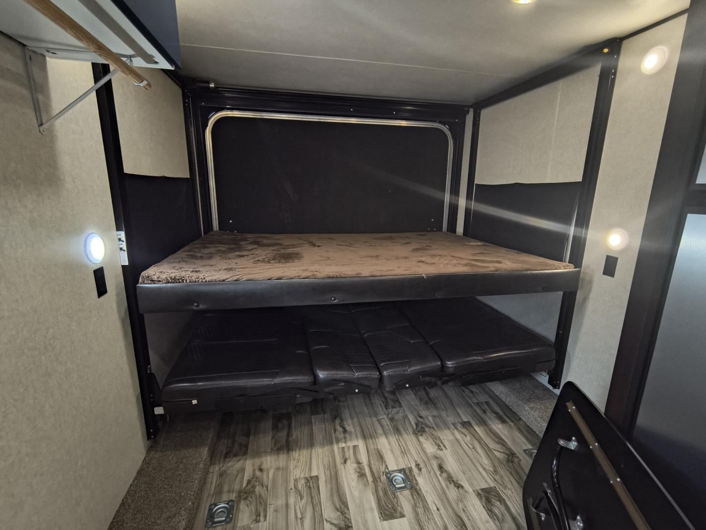 2020 White /BROWN Jayco OCTANE SL 161 161 (1UJBJSBJ7L1) , located at 17760 Hwy 62, Morris, OK, 74445, 35.609104, -95.877060 - READY FOR YOUR NEXT GETAWAY? CHECK OUT THIS 2020 JAYCO OCTANE SL 161 12FT OVERALL TOY HAULER! WHETHER YOU'RE HEADING OUT FOR A WEEKEND OF ATV RIDING, DIRT BIKING, OR RELAXING AT YOUR FAVORITE CAMPGROUND, THIS VERSATILE TOY HAULER LETS YOU BRING THE FUN WITH YOU. ENJOY THE FREEDOM OF THE OPEN ROAD AN- Photo#26