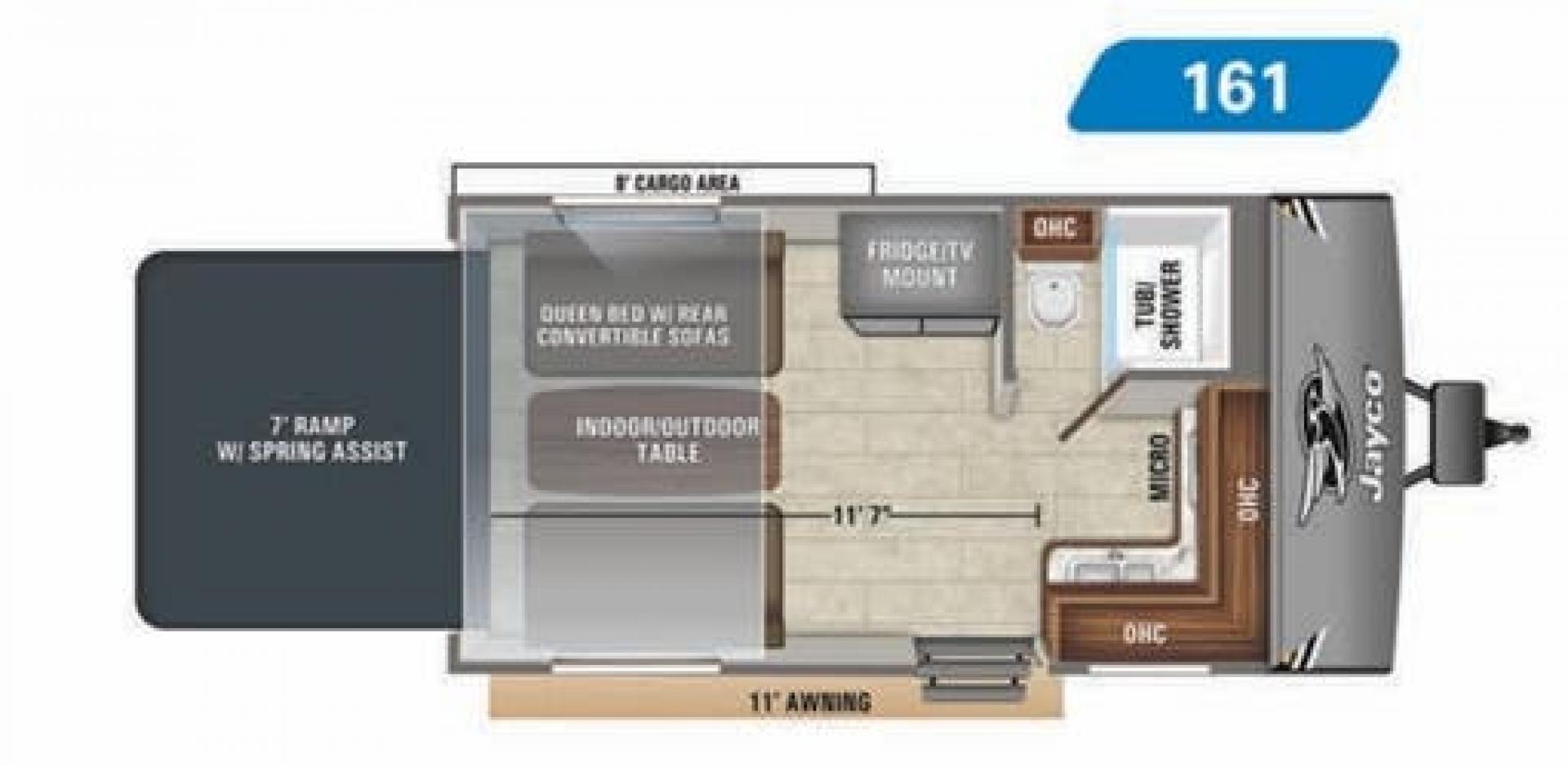 2020 White /BROWN Jayco OCTANE SL 161 161 (1UJBJSBJ7L1) , located at 17760 Hwy 62, Morris, OK, 74445, 35.609104, -95.877060 - READY FOR YOUR NEXT GETAWAY? CHECK OUT THIS 2020 JAYCO OCTANE SL 161 12FT OVERALL TOY HAULER! WHETHER YOU'RE HEADING OUT FOR A WEEKEND OF ATV RIDING, DIRT BIKING, OR RELAXING AT YOUR FAVORITE CAMPGROUND, THIS VERSATILE TOY HAULER LETS YOU BRING THE FUN WITH YOU. ENJOY THE FREEDOM OF THE OPEN ROAD AN- Photo#45