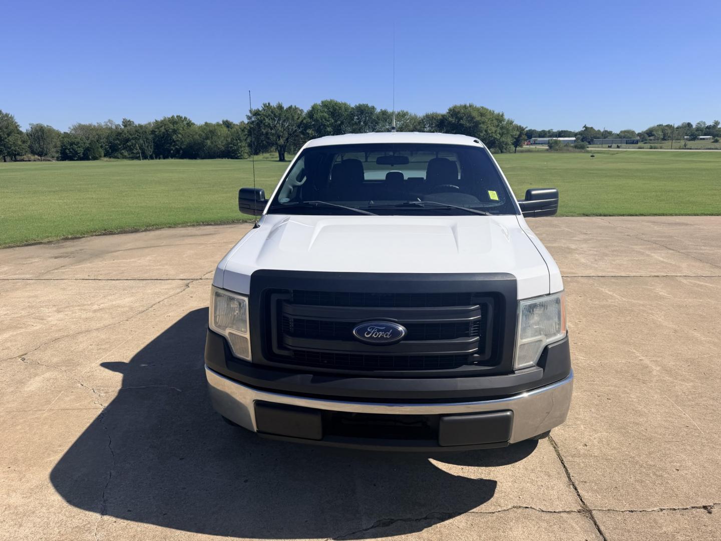 2014 White /GRAY Ford F-150 (1FTEX1CM0EK) with an 3.7L V6 DOHC 24V engine, 6A transmission, located at 17760 Hwy 62, Morris, OK, 74445, (918) 733-4887, 35.609104, -95.877060 - 2014 FORD F-150 2WD 3.7L V6 BI-FUEL SYSTEM RUNS ON CNG OR GASOLINE. FEATURES KEYLESS REMOTE ENTRY, POWER LOCKS, POWER WINDOWS, AM/FM TOUCHSCREEN STEREO, AUXILLARY PORT, CRUISE CONTROL, TRACTION CONTROL, MULTI-FUNCTIONING STEERING WHEEL CONTROLS, TRAILER HITCH, AND BED COVER. HAS 216,675 MILES WITH- Photo#1