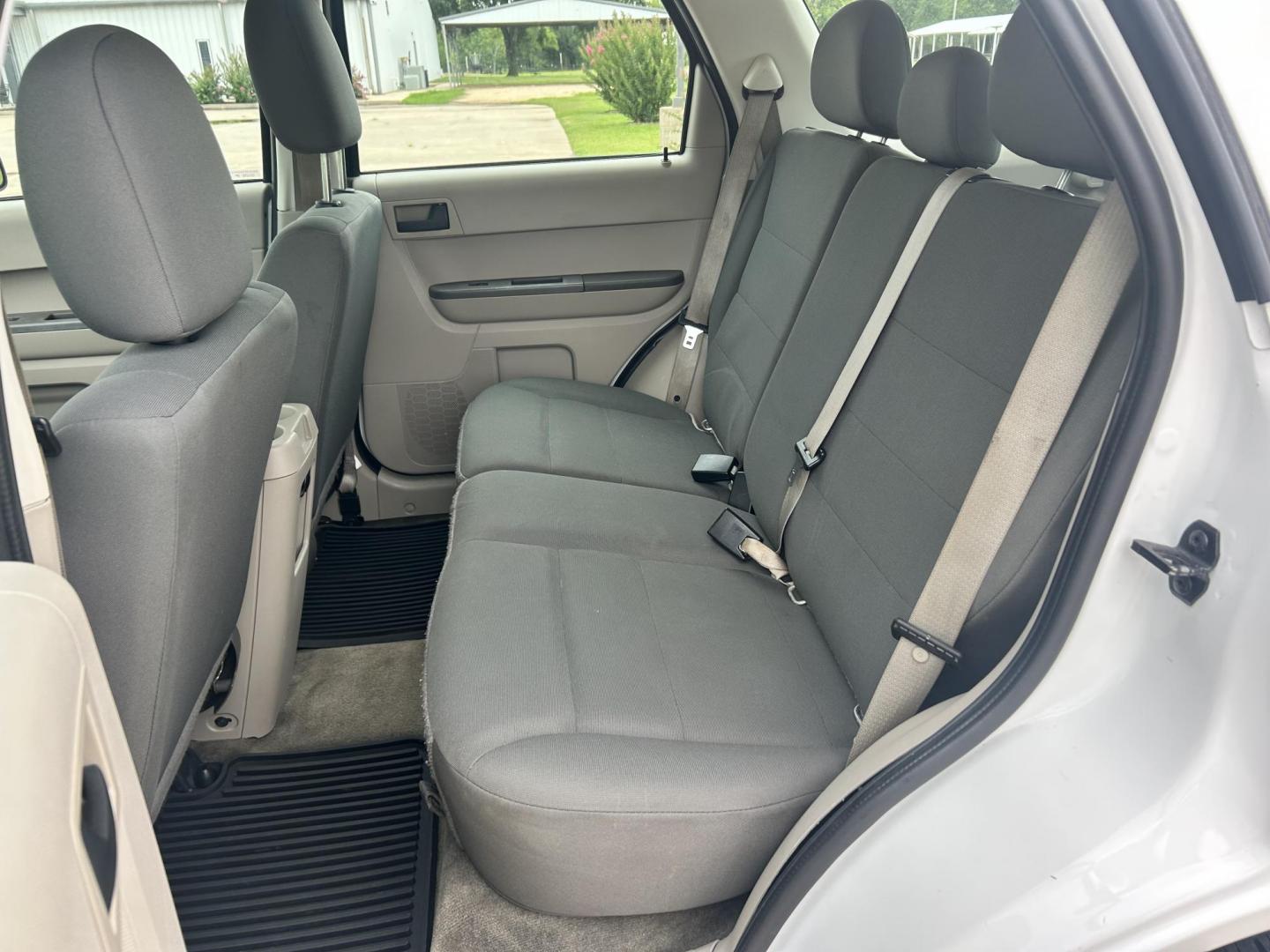 2011 WHITE /Gray Ford Escape (1FMCU9C75BK) with an 2.5L L4 DOHC 16V engine, 6-Speed Automatic transmission, located at 17760 Hwy 62, Morris, OK, 74445, (918) 733-4887, 35.609104, -95.877060 - 2011 FORD ESCAPE AWD AND HAS THE 2.5L L4 ENGINE. DEDICATED CNG ONLY RUNS ON COMPRESSED NATURAL GAS. IT FEATURES CLOTH INTERIOR, MANUAL SEATS, POWER WINDOWS, POWER LOCKS,CRUISE CONTROL, AM/FM RADIO, SIRIUS RADIO, CD PLAYER, AUXILARY PORT, AND HAND FREE CALLING. TIRES 235/70R16 AND ONLY HAS 111,801 M - Photo#12